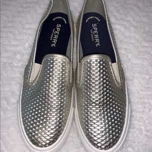 (SOLD)  Sperry Womens Seaside Emboss GOLD